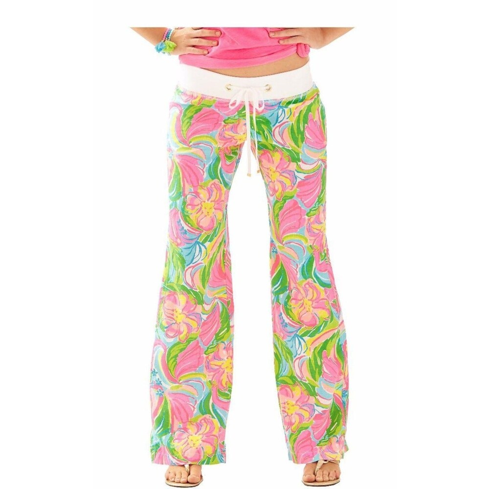 NWOT Lilly Pulitzer Linen Beach Pants
